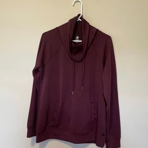 Gaiam sweatshirt; wine colored, NWT, size L